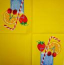 018 Cocktails - 3-ply (yellow)